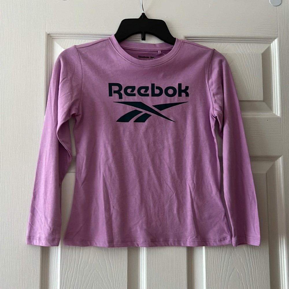 Girls Reebok Long Sleeve Tee NWT